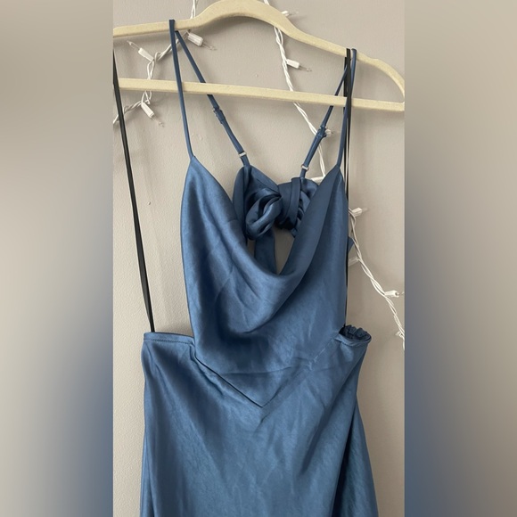 Hello Molly Blue Midi Dress - Picture 5 of 7